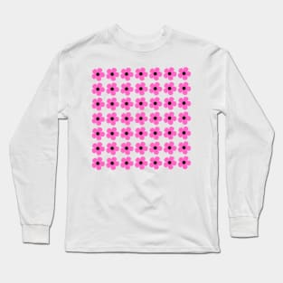 Flower Pattern Long Sleeve T-Shirt